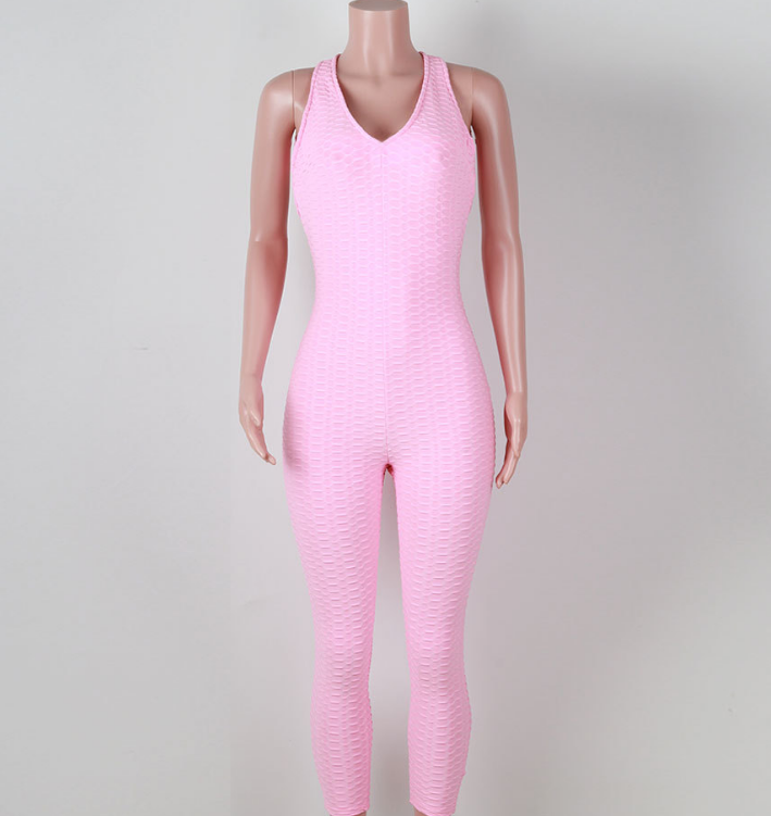 Honeycomb jumpsuit