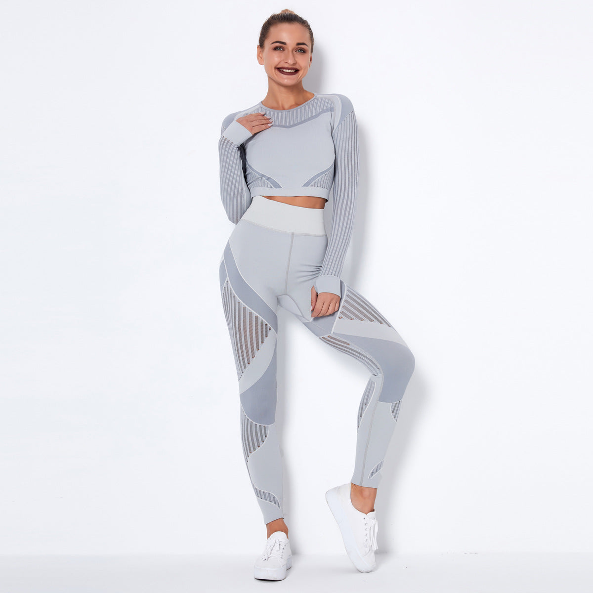 Long-Sleeved Yoga suit