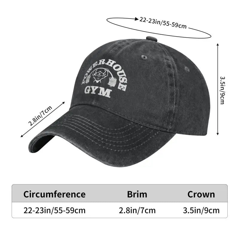 Powerhouse Gym Baseball Cap