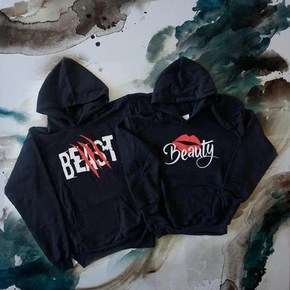 Beast and Beauty hoodies