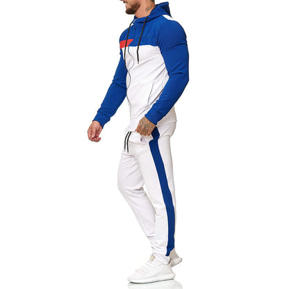 Men's Autumn Men's Workout Clothes Trousers Two-piece Suit