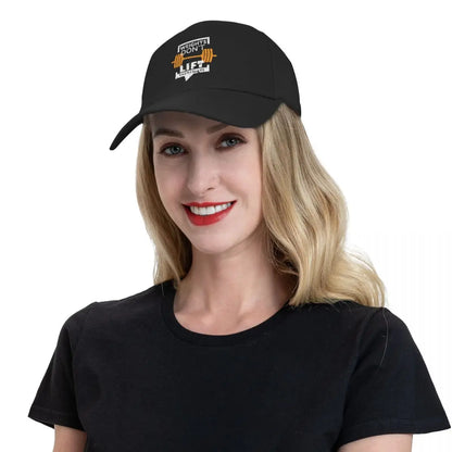 "Weights Don't Lift Themselves" Baseball Cap