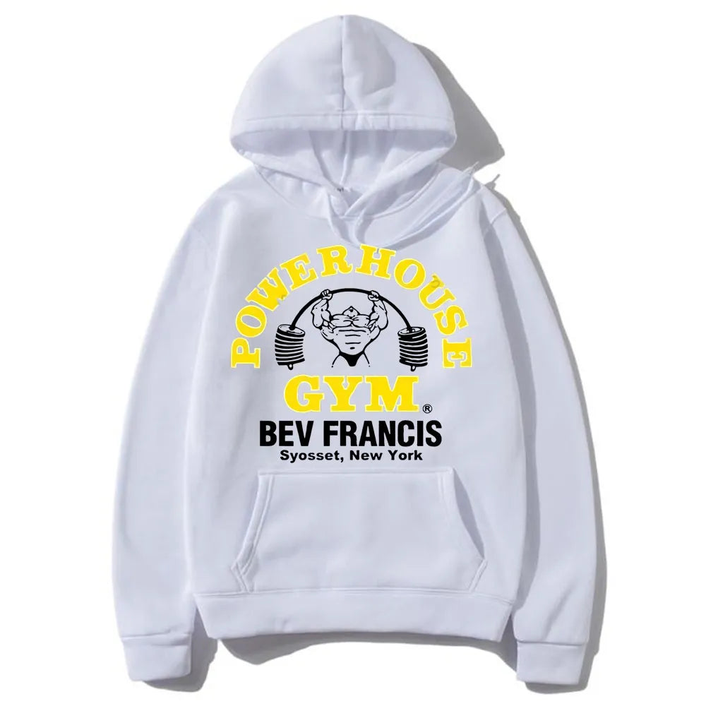 Bev Francis Powerhouse Gym Hoodie Homme Fitness