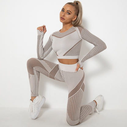 Long-Sleeved Yoga suit