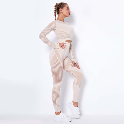 Long-Sleeved Yoga suit